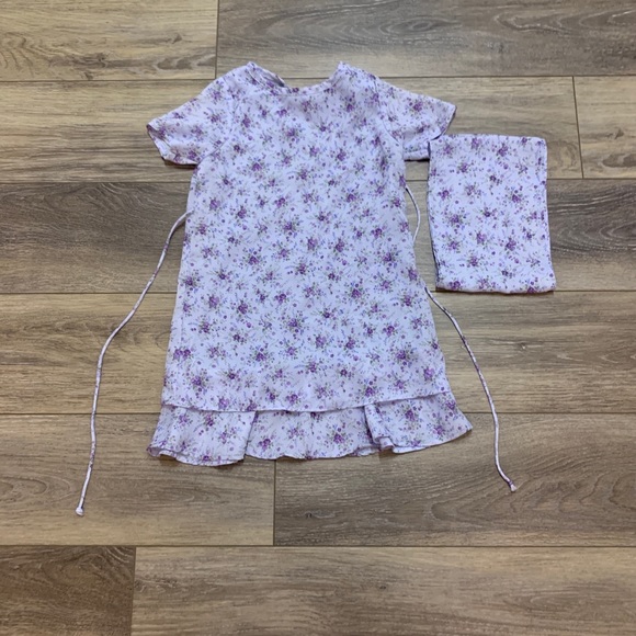 •Jump Kidz• tie dress with matching scarf - Picture 2 of 4